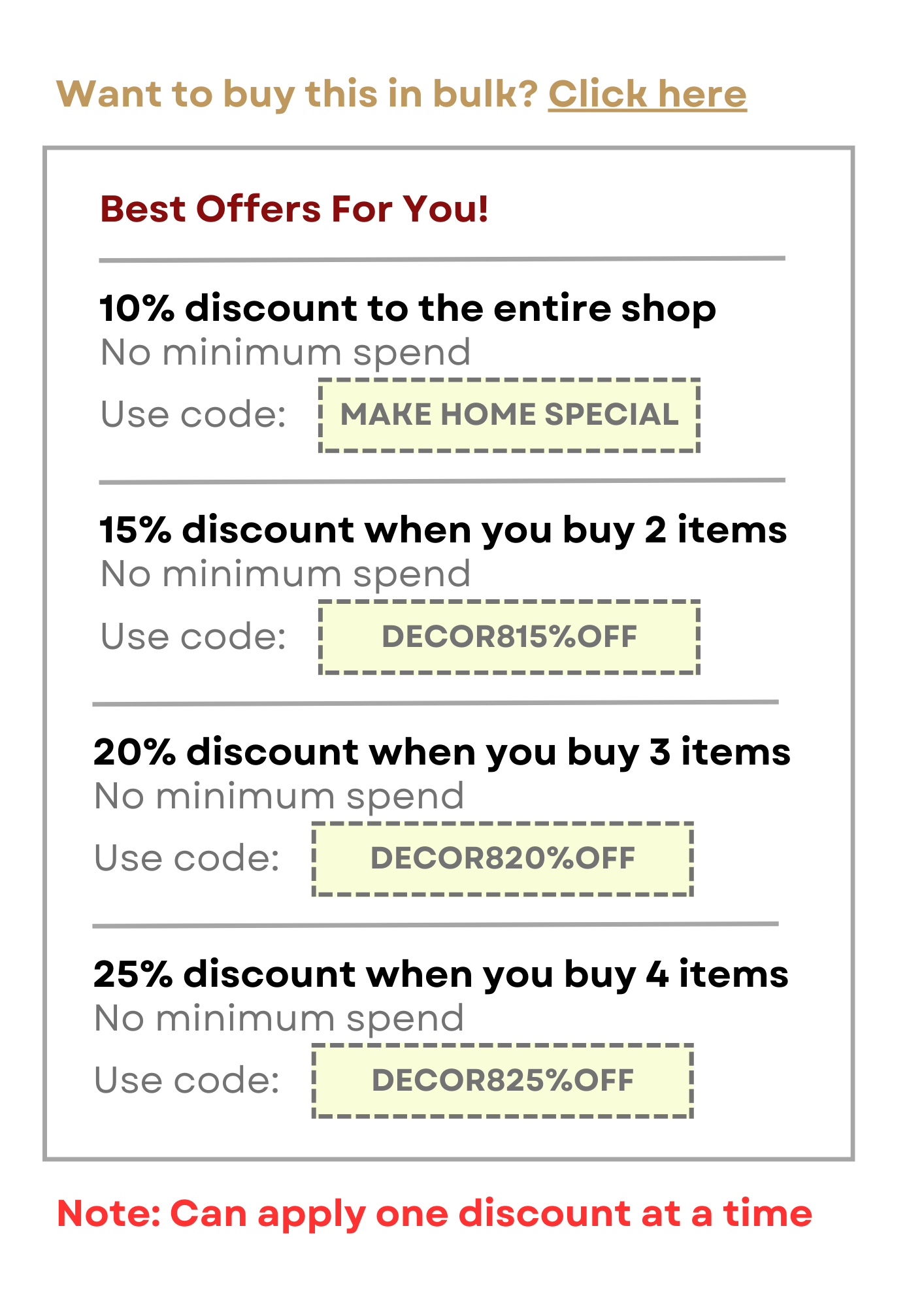 Discount